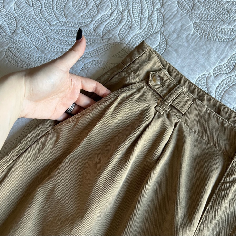 Madewell - The Harlow Wide-Leg Pant - Seed Khaki - Picture 7 of 15